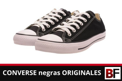 Converse negras originales 