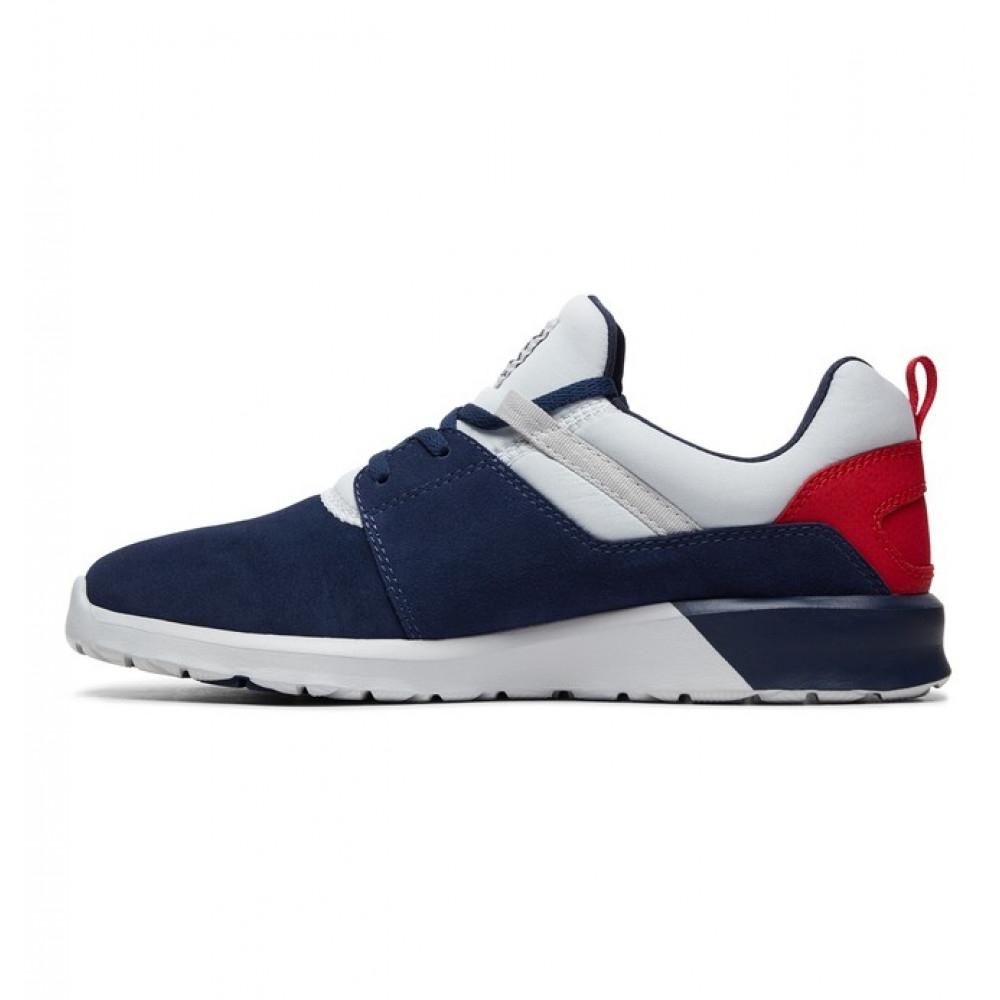 ZAPATILLAS DC SHOES HEATHROW SE AZUL TALÓN ROJO | DC Shoes
