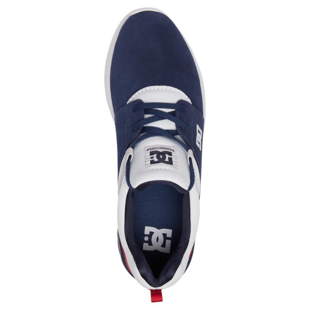 ZAPATILLAS DC SHOES HEATHROW SE AZUL TALÓN ROJO | DC Shoes