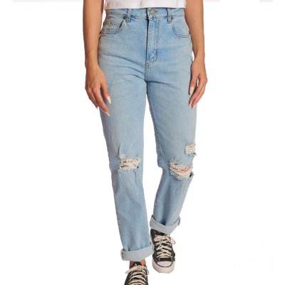 VOLCOM JEANS HI MOM VINTAGE BLUE