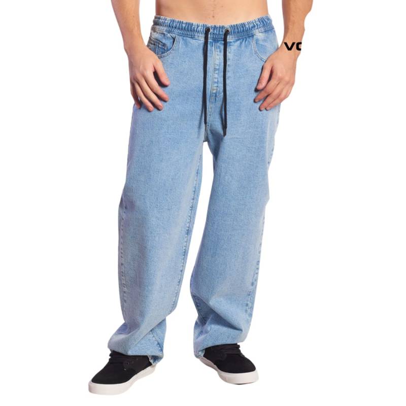 VOLCOM JEAN DENIM FREAZY LOOSE CELESTE