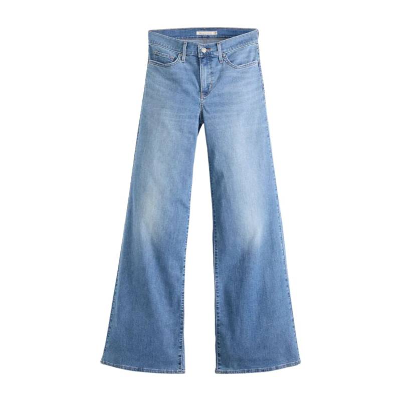 LEVIS JEAN 318 SHAPING WIDE LEG CELESTE