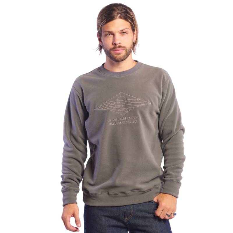 RIP CURL BUZO POLAR CUELLO RED EMBROIDER