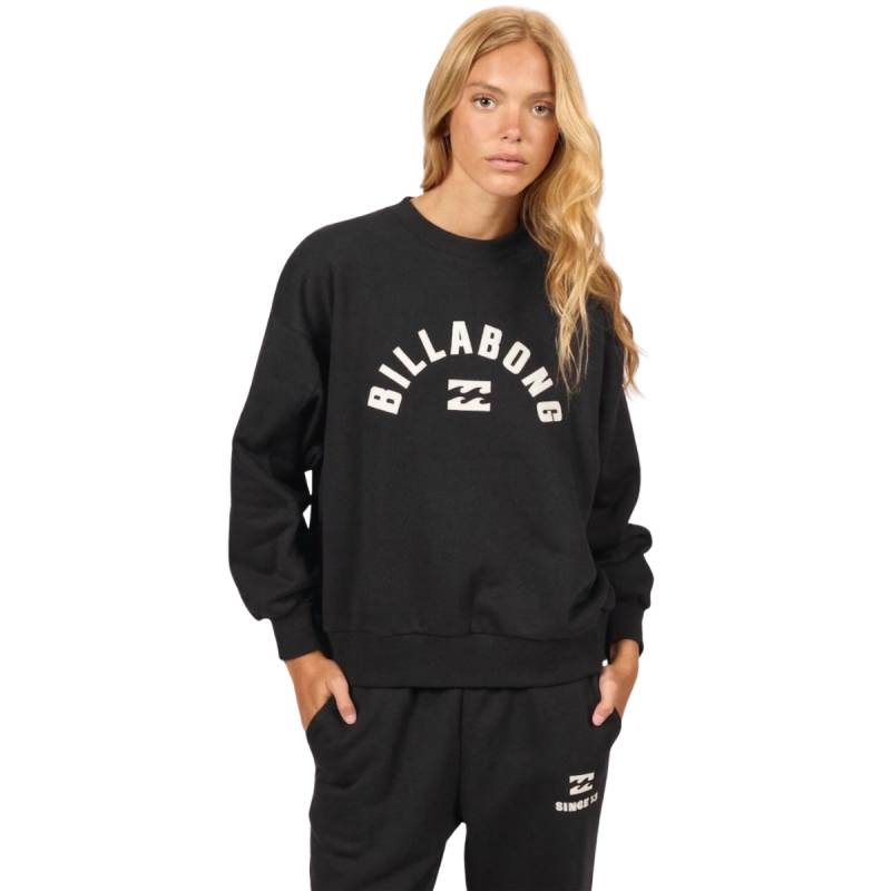 BILLABONG BUZO BACK IN CREW NEGRO
