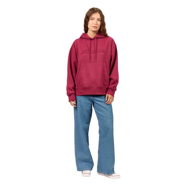 BILLABONG BUZO CANGURO CORALES HOOD FUCSIA