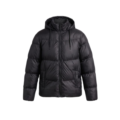 ULTRALIGHT CAMPERA NYLON NEGRA ULTRALIVIANA 