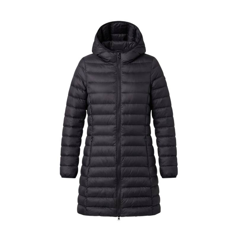 ULTRALIGHT CAMPERA MUJER LARGA NEGRA