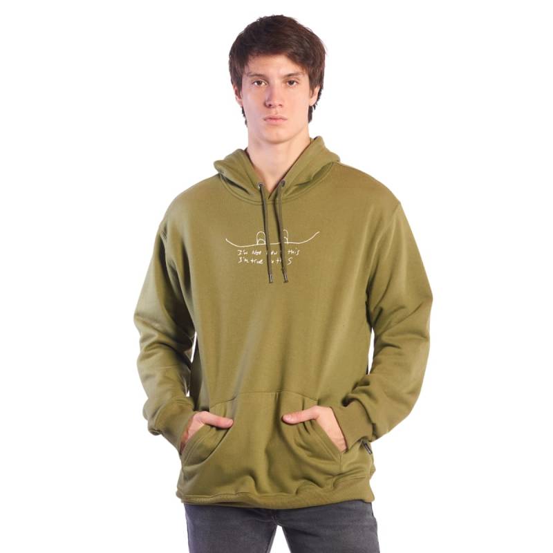 VOLCOM BUZO CANGURO RLX TRUE THIS