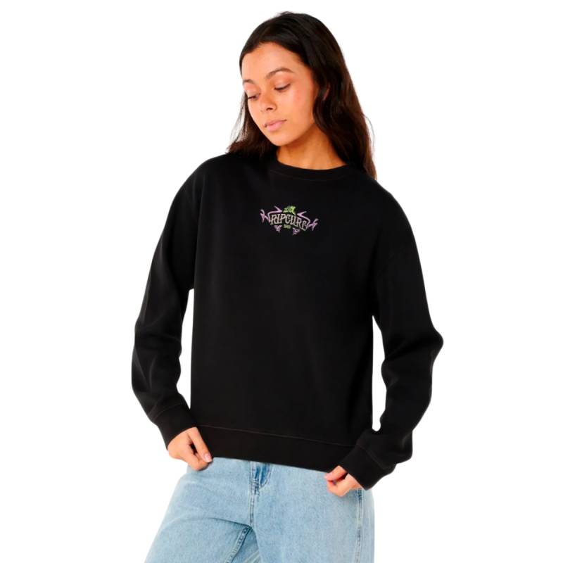 RIP CURL BUZO CR RLX TOUR NEGRO MUJER