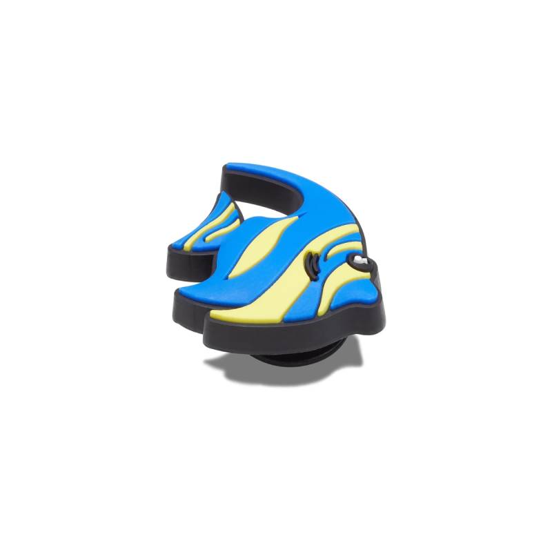 CROCS JIBBITZ YELLOW STRIPED ANGEL FISH