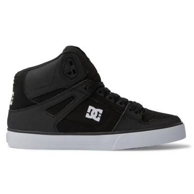 DC SHOES ZAPATILLAS PURE HIGH-TOP WX BLACK WHITE MENS