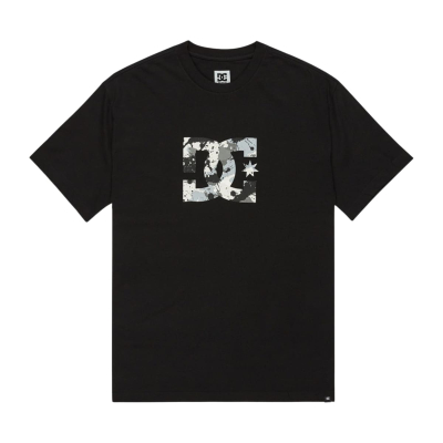 Dc Shoes Remera Star Filled Hss Negro Estampa