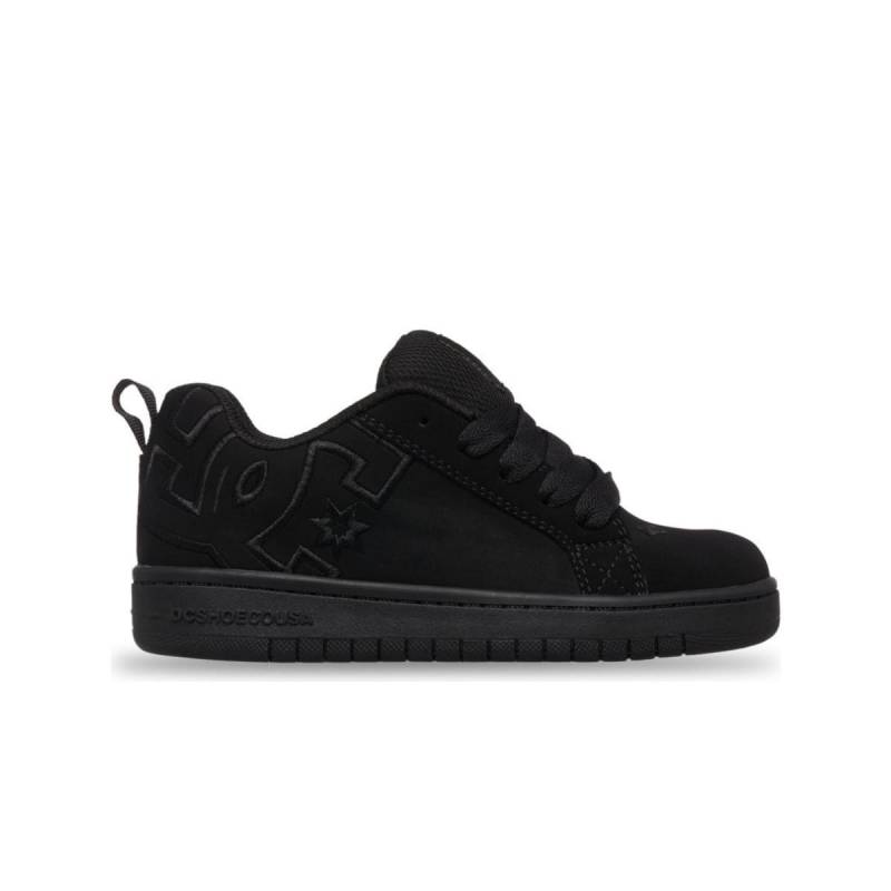 DC SHOES BOYS ZAPATILLAS COURT GRAFFIK BB2 MONOCROMO