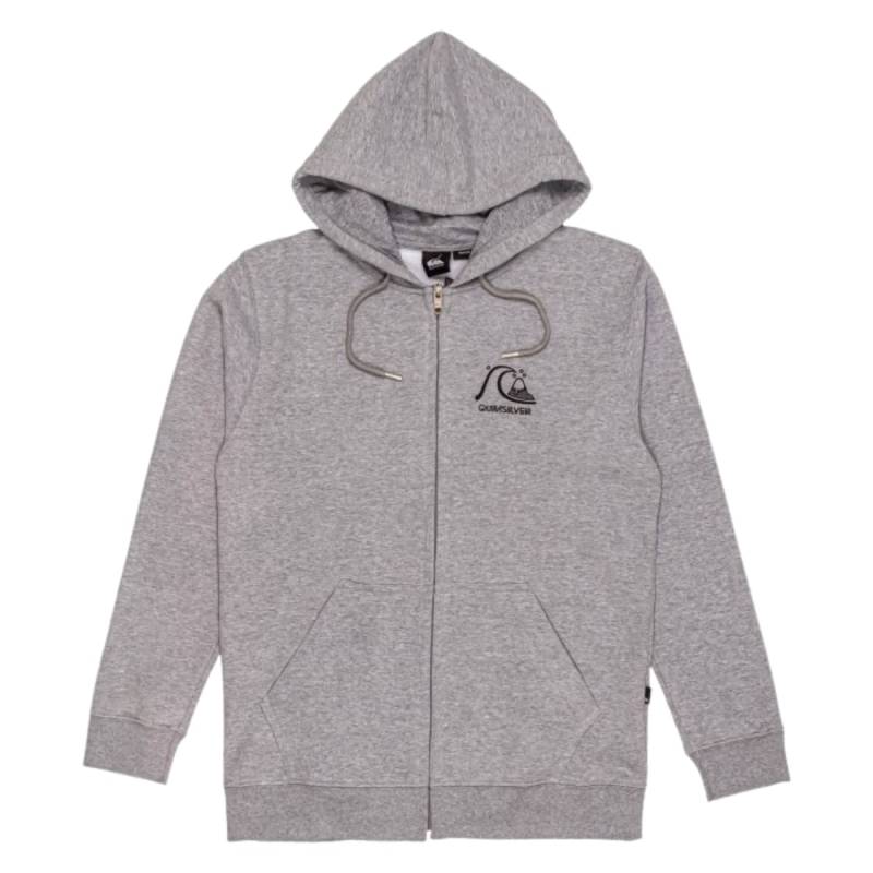 QUIKSILVER CAMPERA CANGURO GRAPHIC GRIS