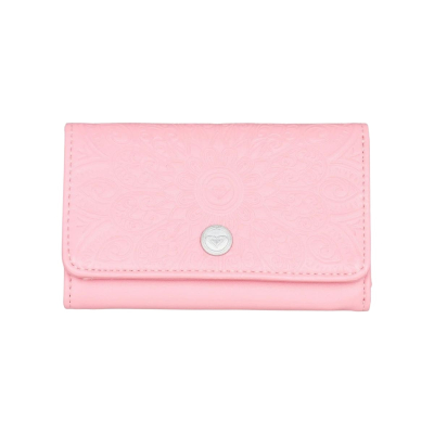 ROXY BILLETERA CRAZY DIAMOND ROSA PALIDO