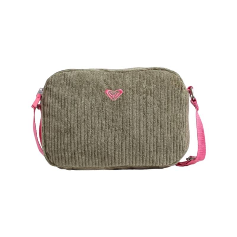 ROXY CARTERA BANDOLERA TRUE COLOR CORDEROY VERDE