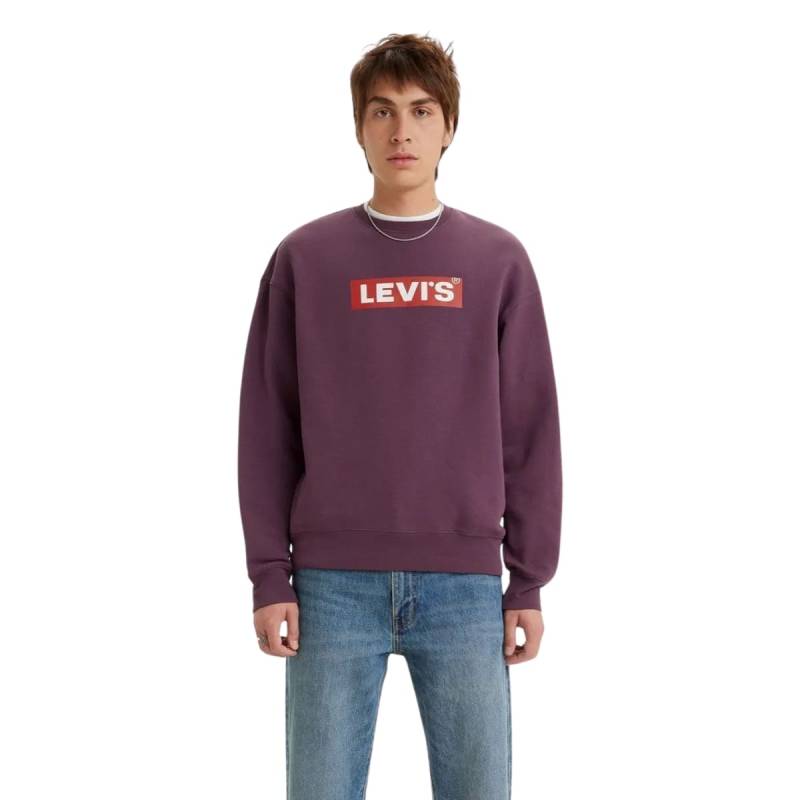 LEVIS RELAXED GRAPHIC CREW CANGURO VIOL