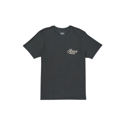 Rvca Remera Emscript Gris Oscura