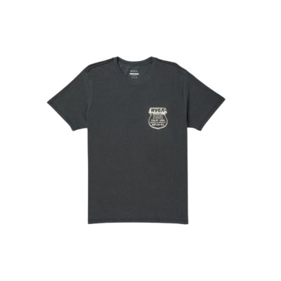 Rvca Remera Ride Free Gris Plomo Caballos