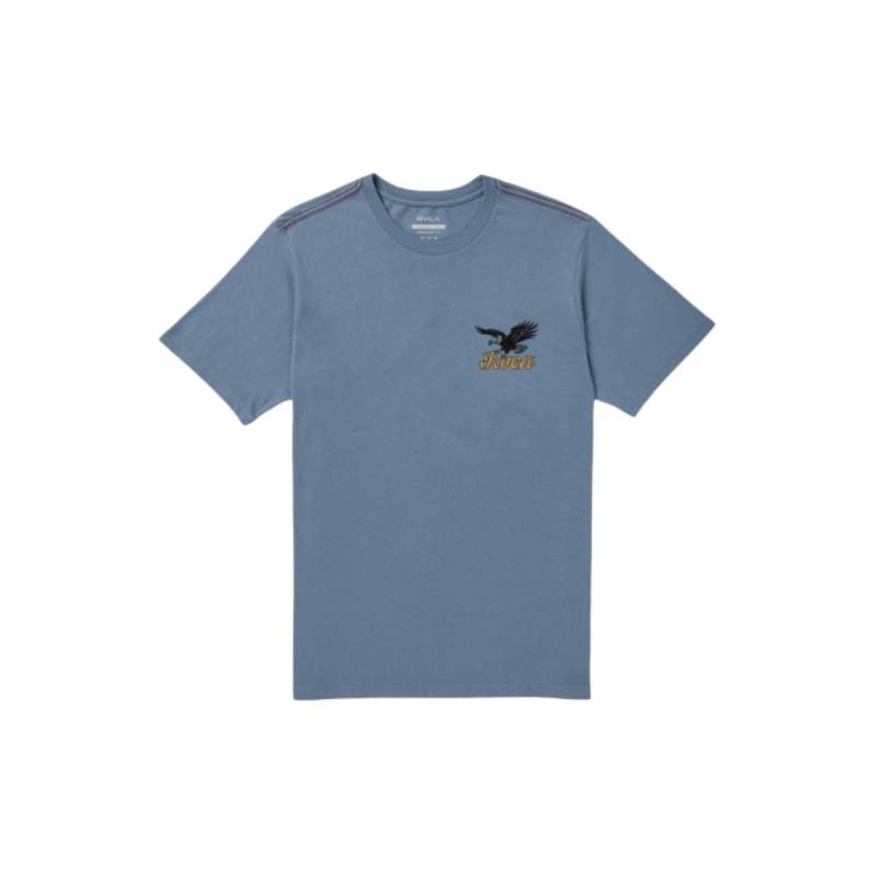 Rvca Remera On Wings Celeste