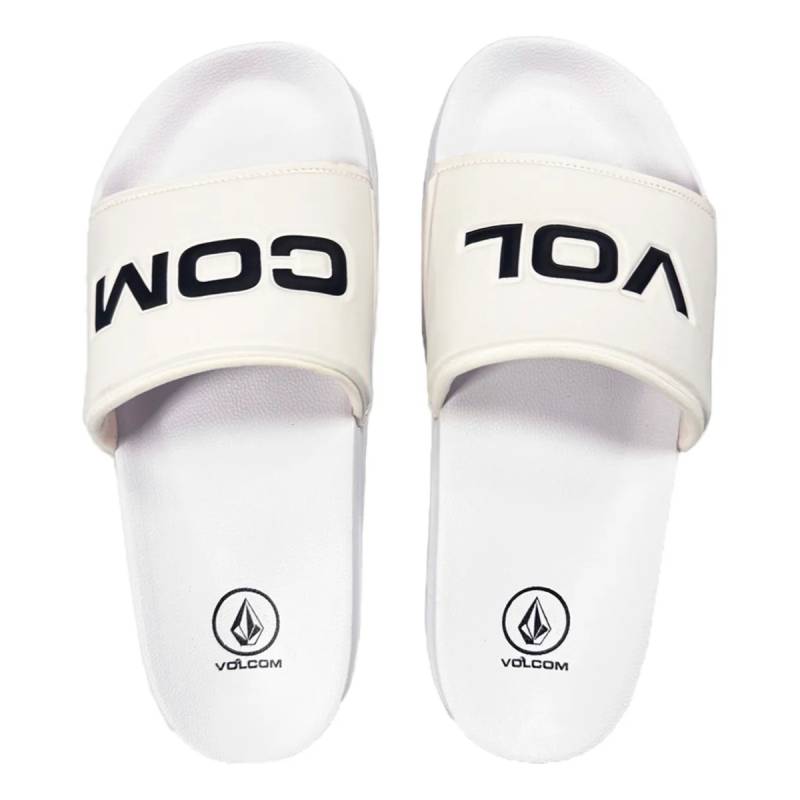 VOLCOM OJOTA SLIDE STONE BLANCAS