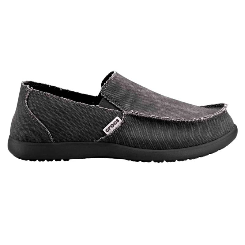 CROCS SANTA CRUZ MEN BLACK BLACK LONA
