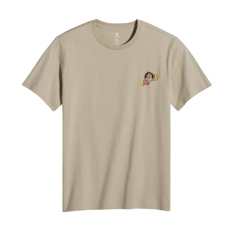CONVERSE REMERA MANGA CORTA DESERT SUNSET T-SHIRT PALE SUR BEIGE