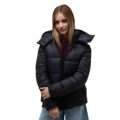 OJOROJO CAMPERA CON CAPUCHA LUPE NEGRA