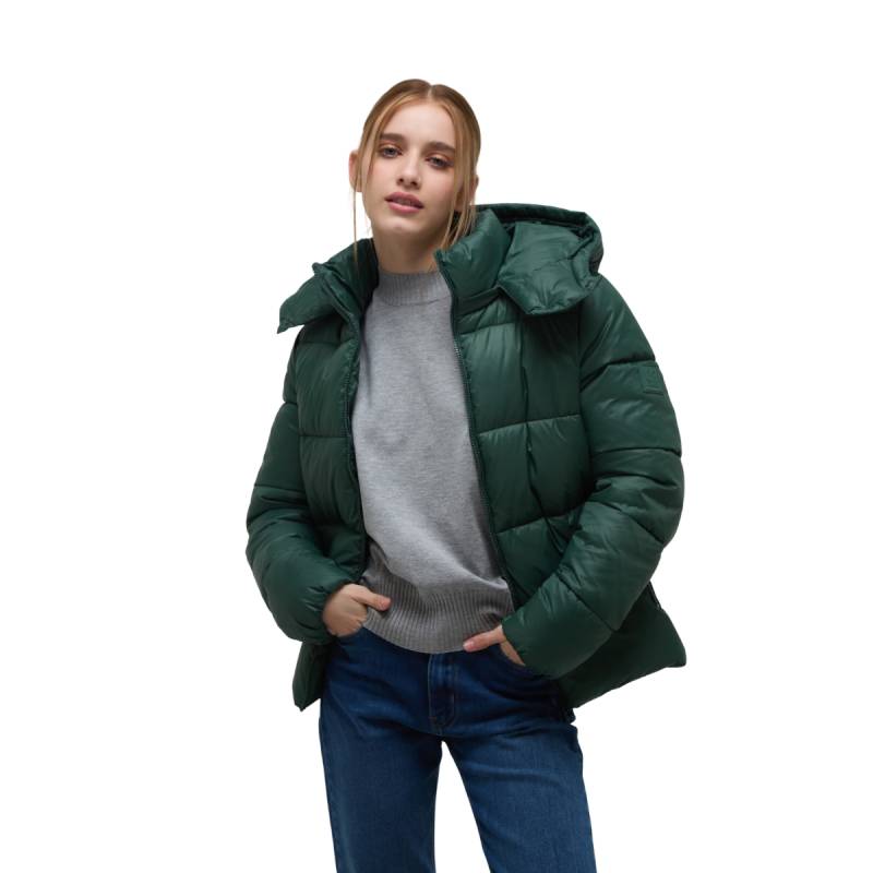 OJOROJO CAMPERA CON CAPUCHA LUPE VERDE
