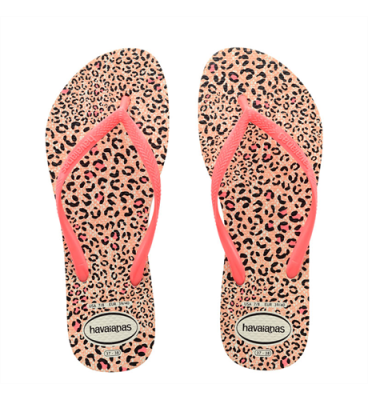 HAVAIANAS SLIM ANIMALS PRINT FLUOR