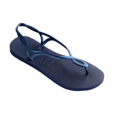 HAVAIANAS LUNA TIRA TALON AZUL