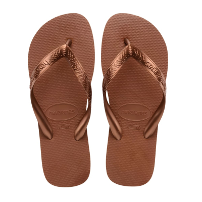 Havaianas Ojotas Top Tiras Ferrugem Cobre 
