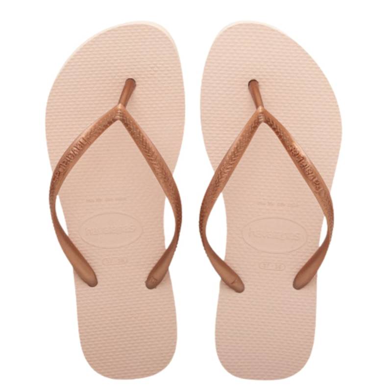 Havainas Ojotas Slim Flatform Rosa Balllet
