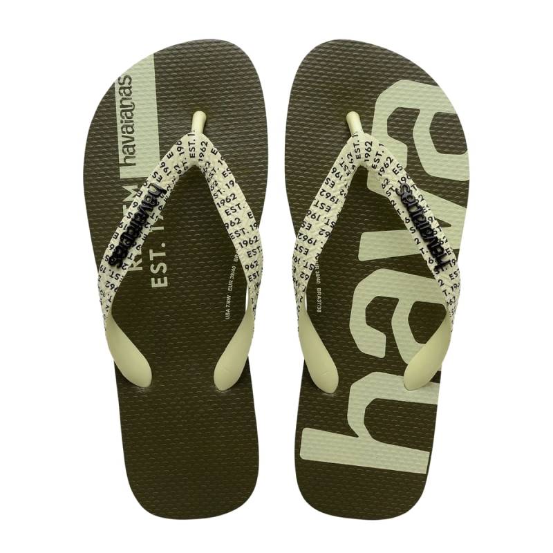 Havaiana Ojotas Logomania Negro