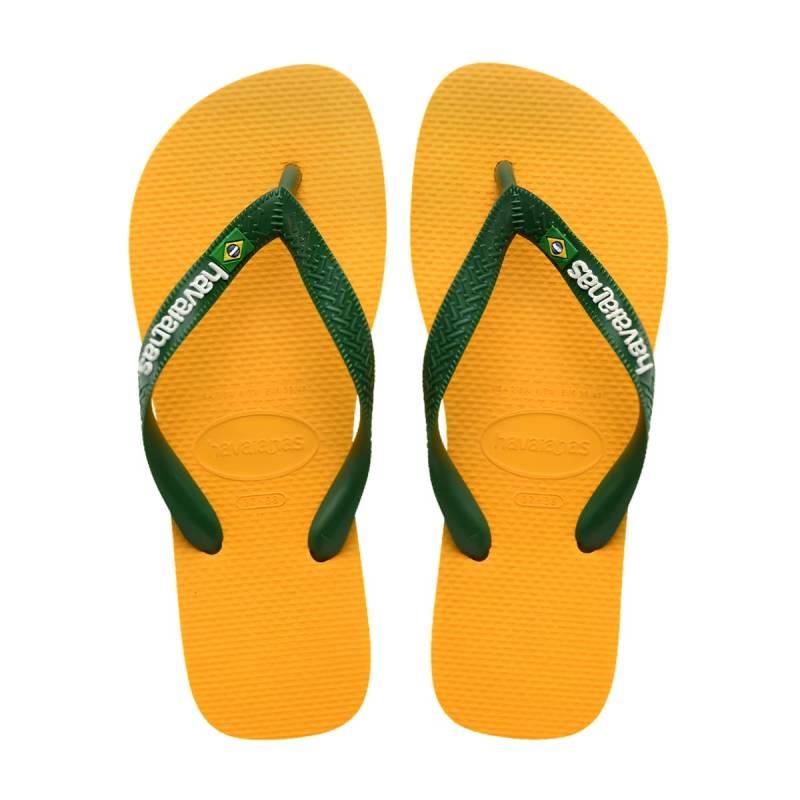 Havaianas Ojotas Brasil Logo Amarillo Pop