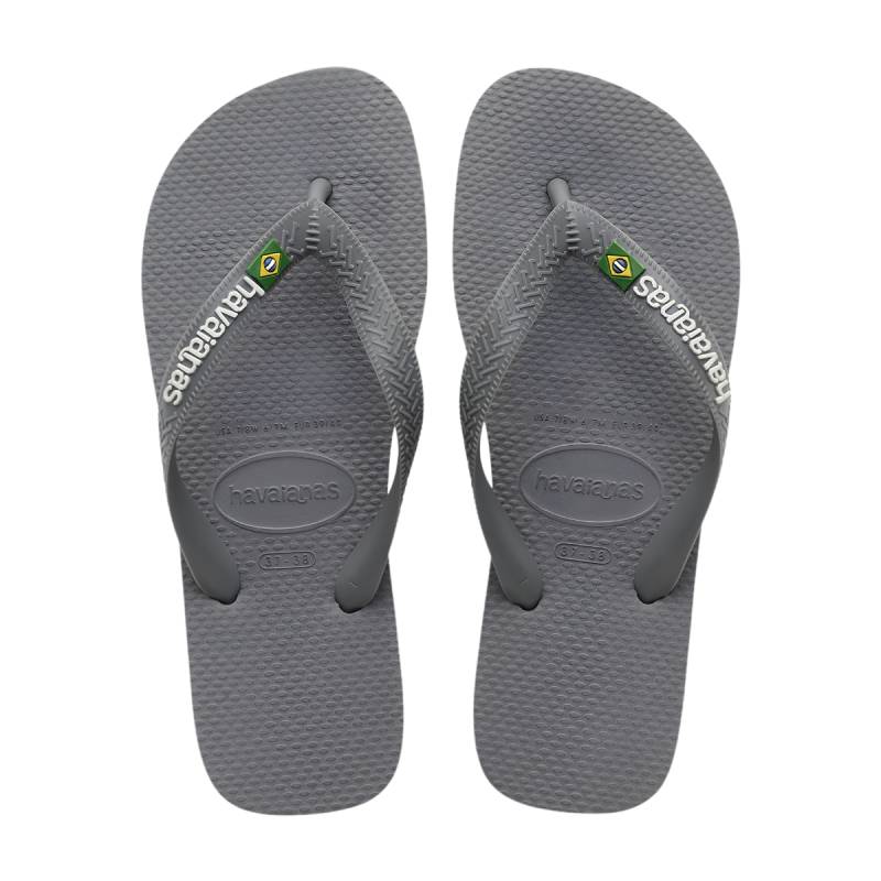 Havaiana Ojotas Brasil Logo Gris Acero