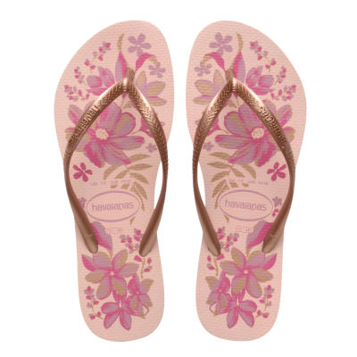 Havaianas Ojotas Slim Organic Rosa Dorado