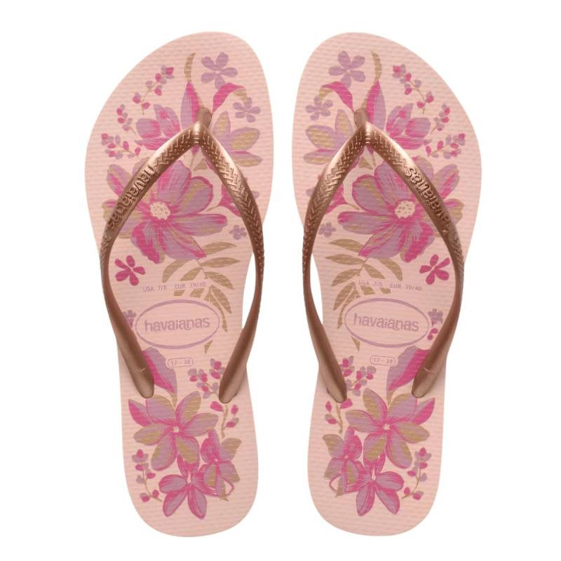 Havaianas Ojotas Slim Organic Rosa Dorado