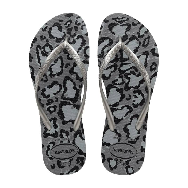 Havaianas Ojotas Slim Animal Gris