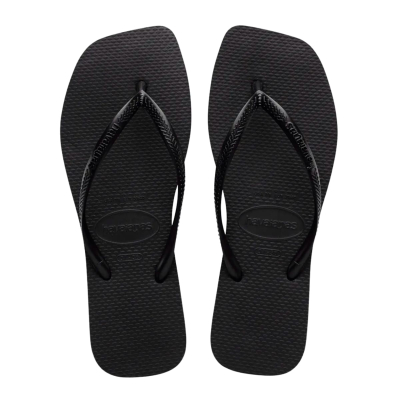 Havaianas Ojotas Slim Square Negro