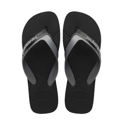 Havaianas Ojotas Dual Steel Gris Negro