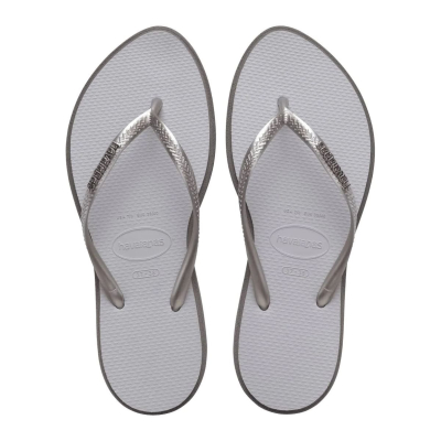 Havaianas Ojotas Slim Point Acero Gris