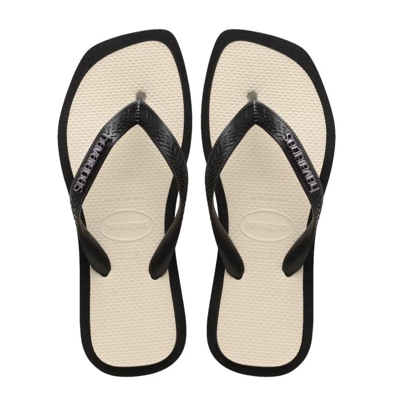 Havaianas Top Square Fusion Negro Blanco