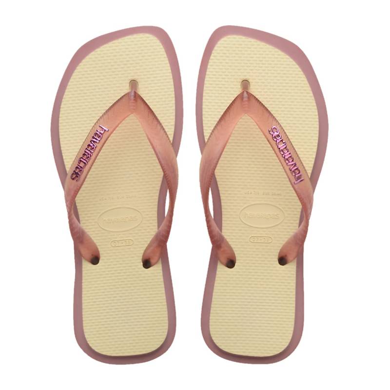 Havaianas Ojotas Top Square Fusion Arcilla Purpura