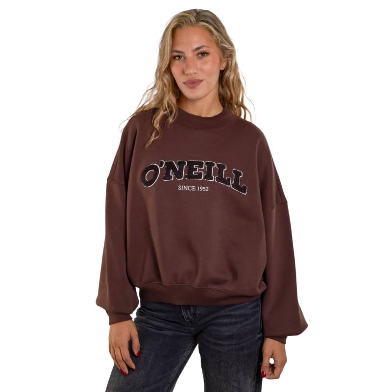 ONEILL BUZO LUCILA CHOCOLATE CUELLO REDONDO