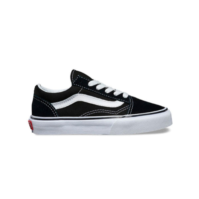 VANS KIDS OLD SKOOL NEGRO BCO
