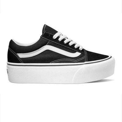VANS OLD SKOOL STACKFORM NEGRO BLANCO