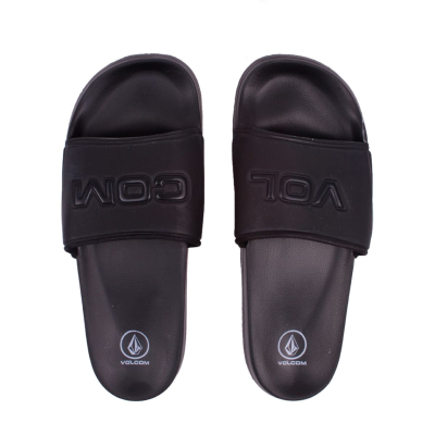 VOLCOM OJOTAS SLIDE NEGRO NEGRO