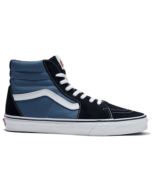 ZAPATILLAS VANS SK8 HI NAVY WHITE