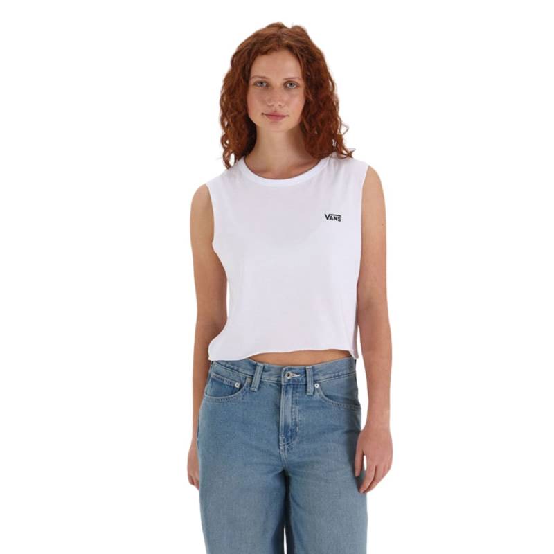 Vans Rem S/ Manga Junior V Tank Blanca